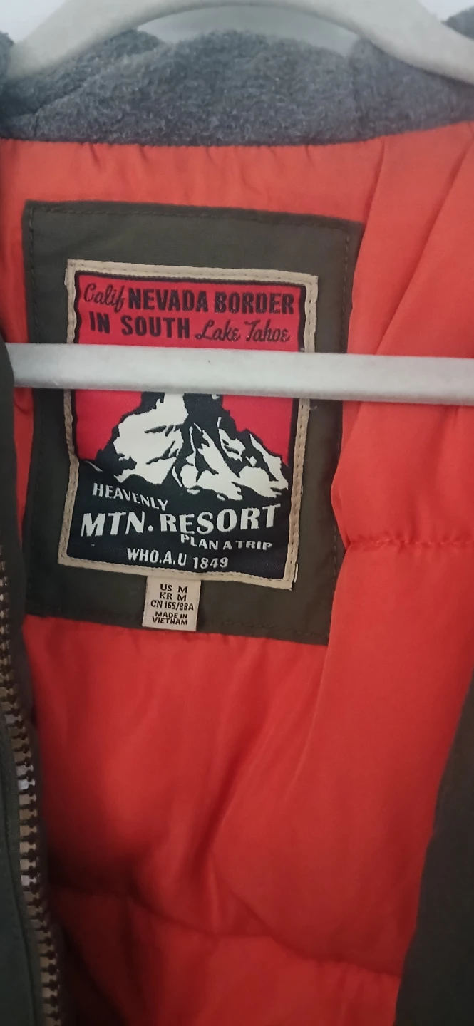Heavenly Mtn. Resort Parka Olive Green Size M - photo 2