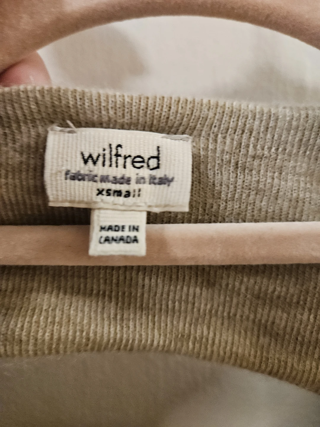 Wilfred open-back mini dress - XS - photo 2