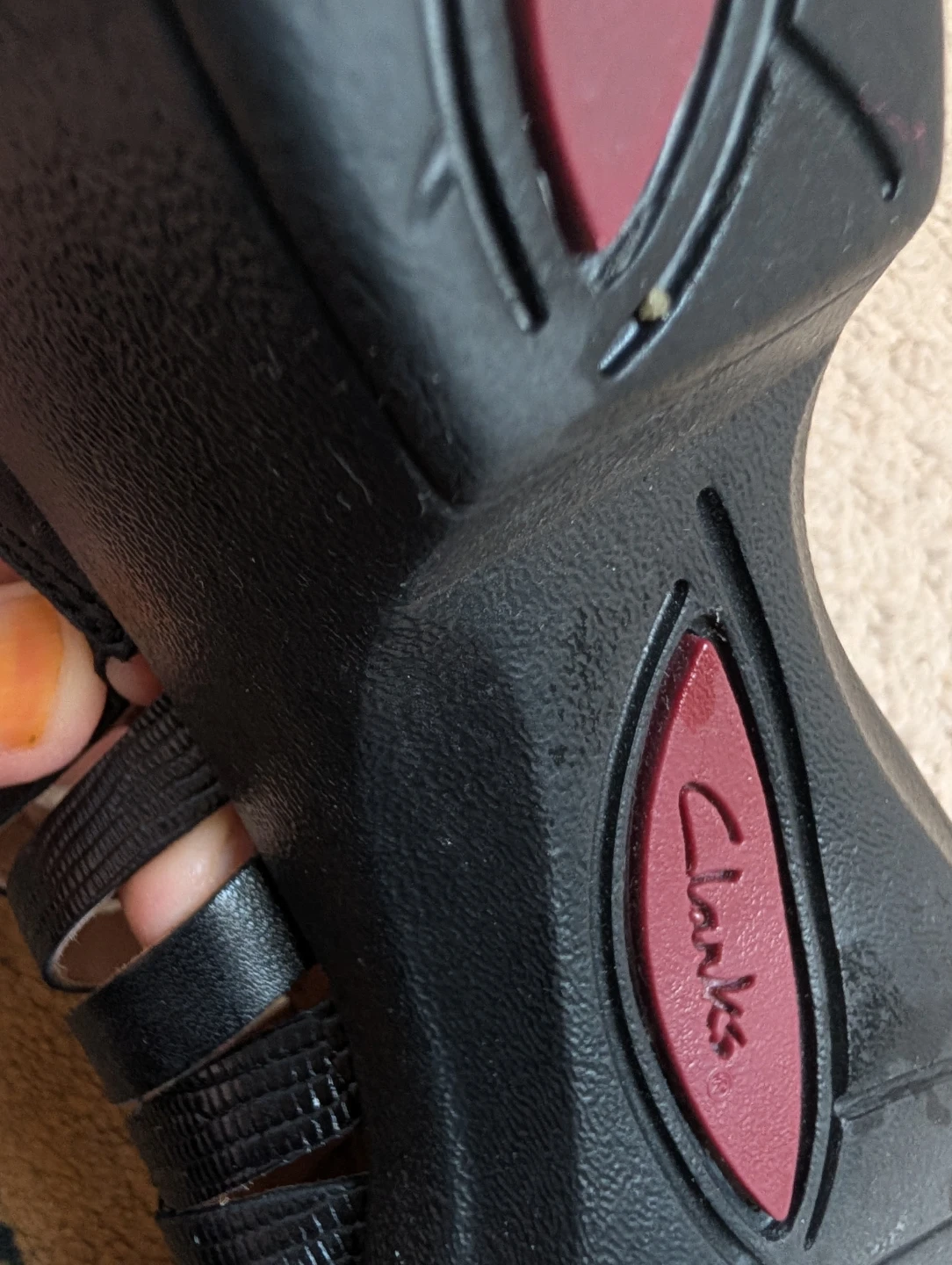 Clarks Artisan Black Leather Sandals - photo 2
