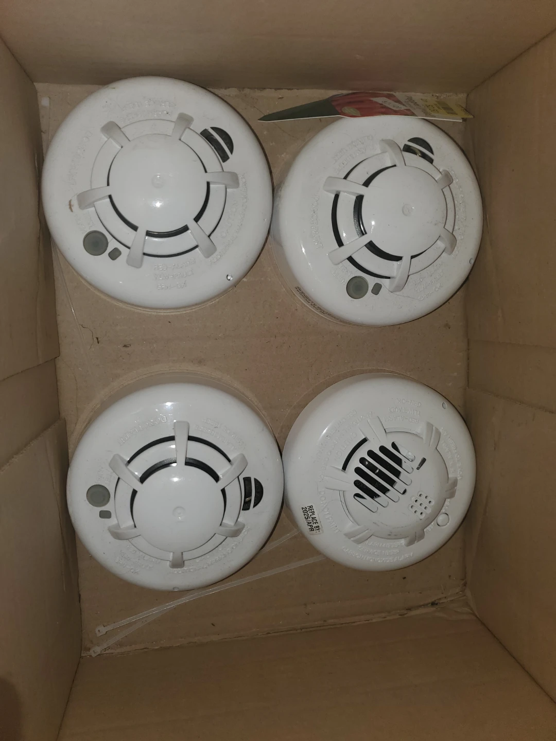 4 Kidde Smoke and Carbon Monoxide Alarms