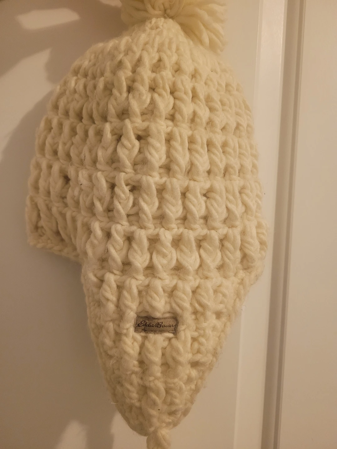 Eddie Bauer Off-White Knit Hat