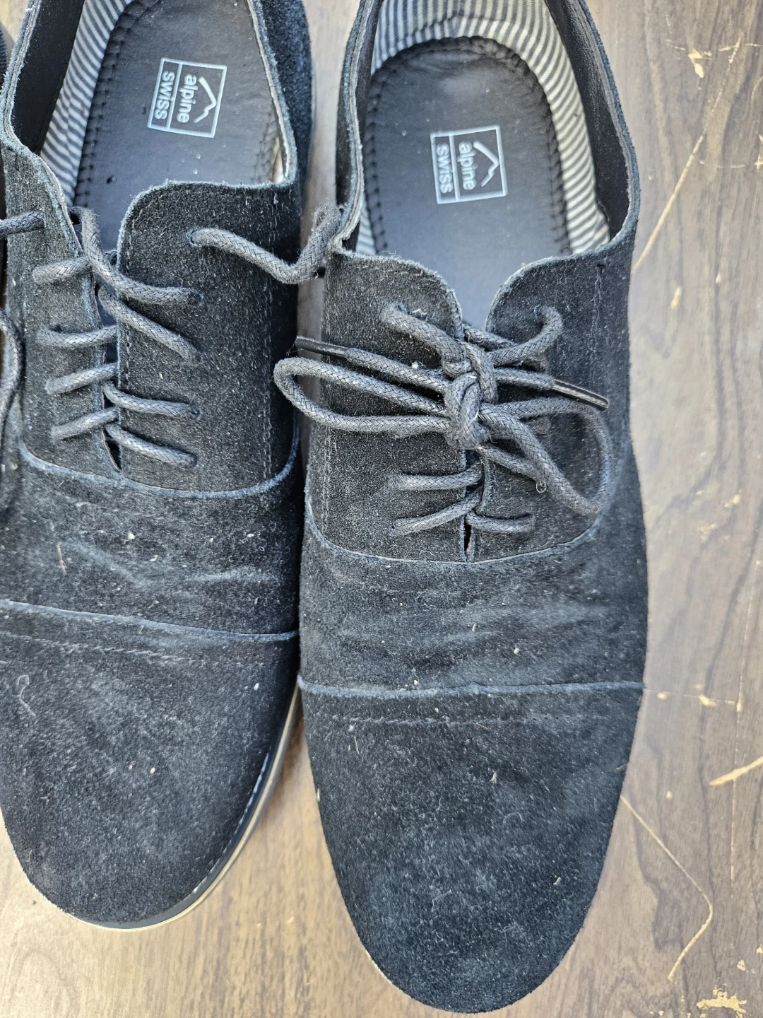 4 mens brand name leather shoes. Size 13 - photo 5