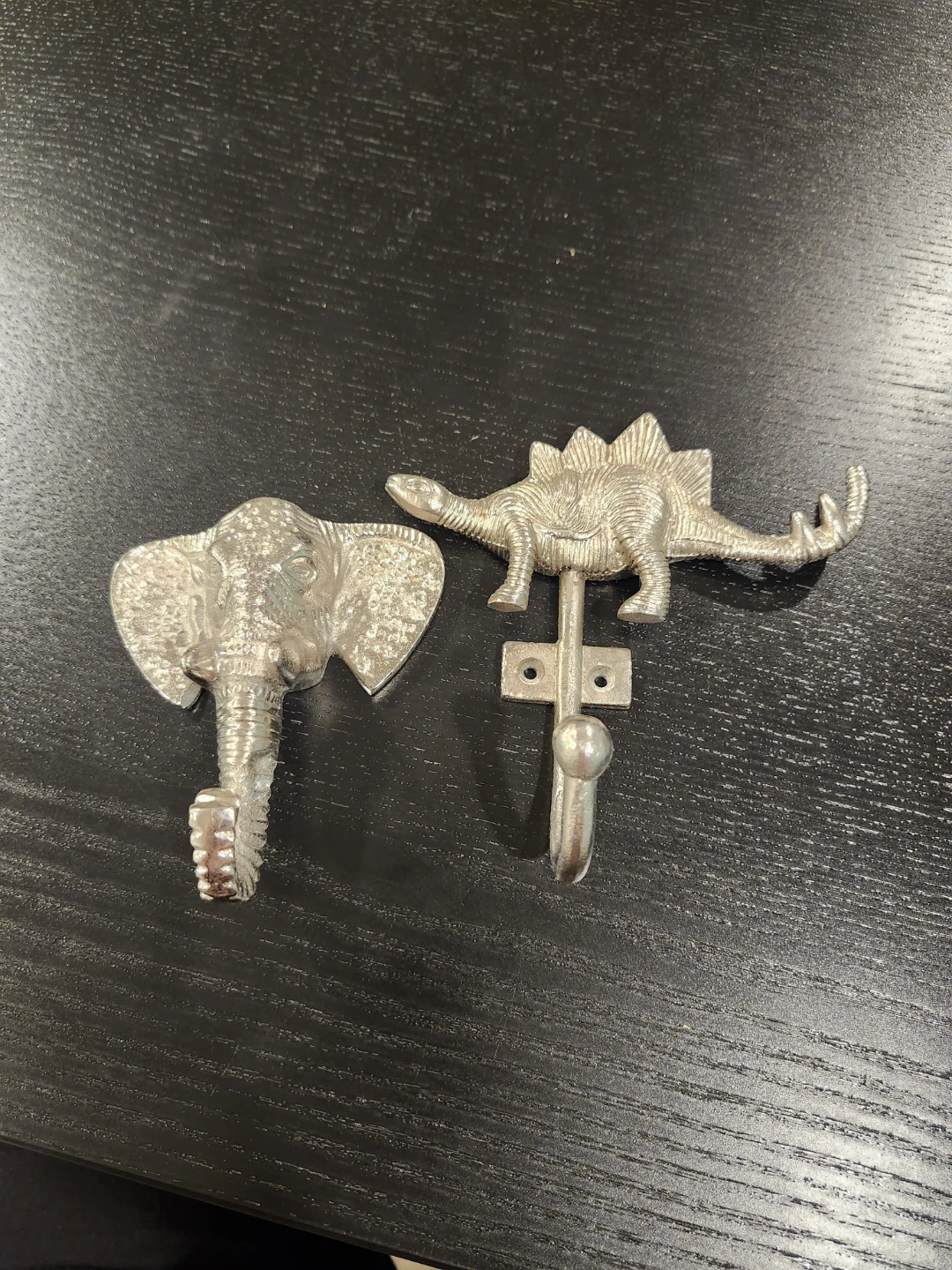 Set of 2 Animal Wall Hooks
