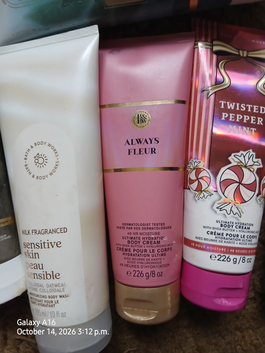 Bath & Body Works Body Cream Lot - 3 Pieces