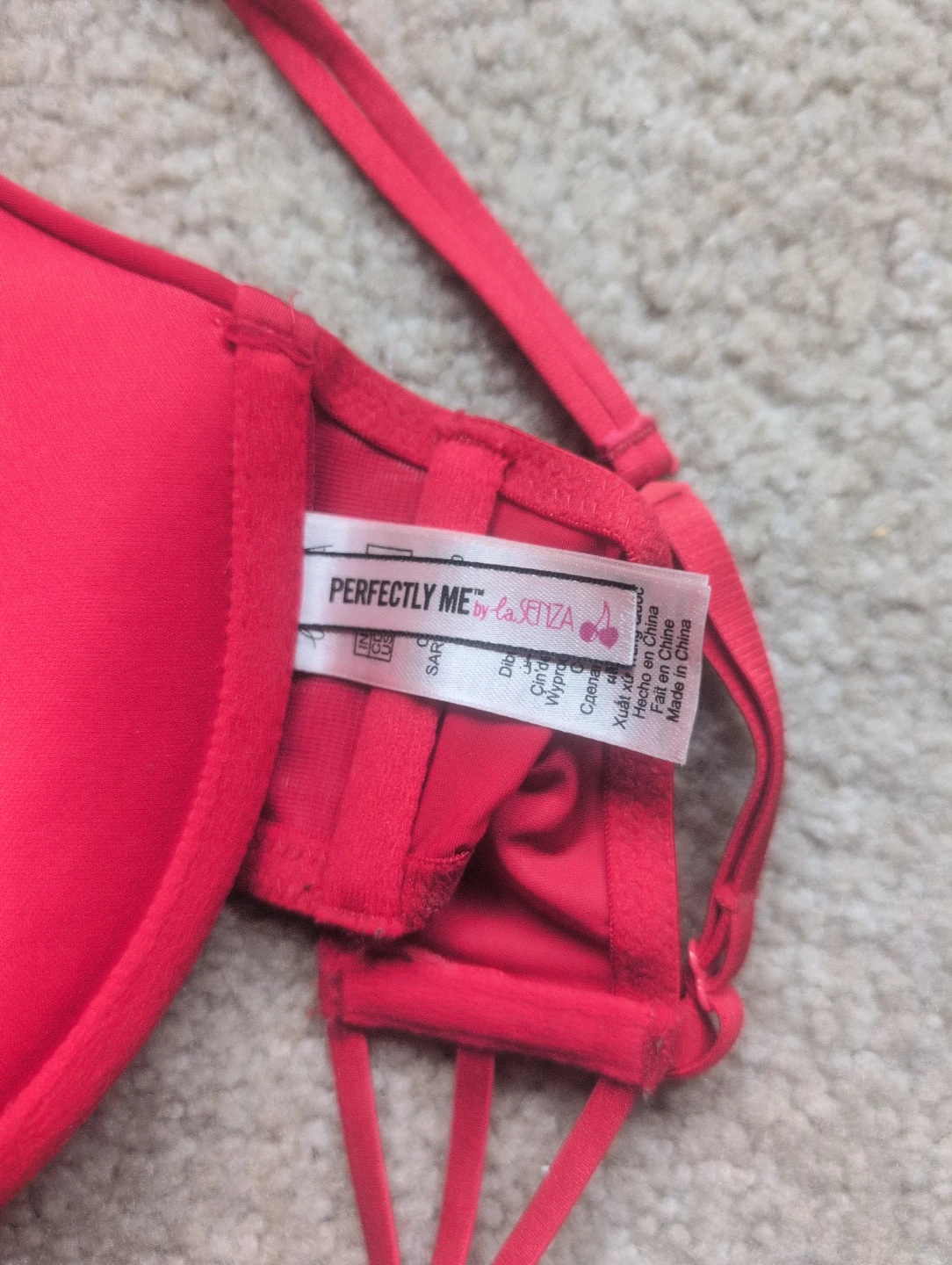 La Senza Perfectly Me Red Bra - photo 4