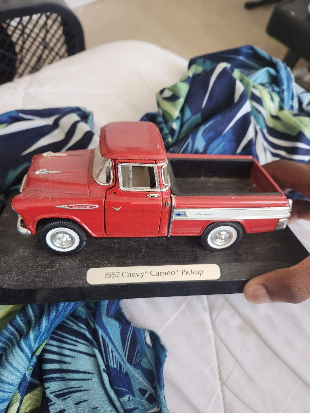 1957 Chevy Cameo Pickup Diecast Model