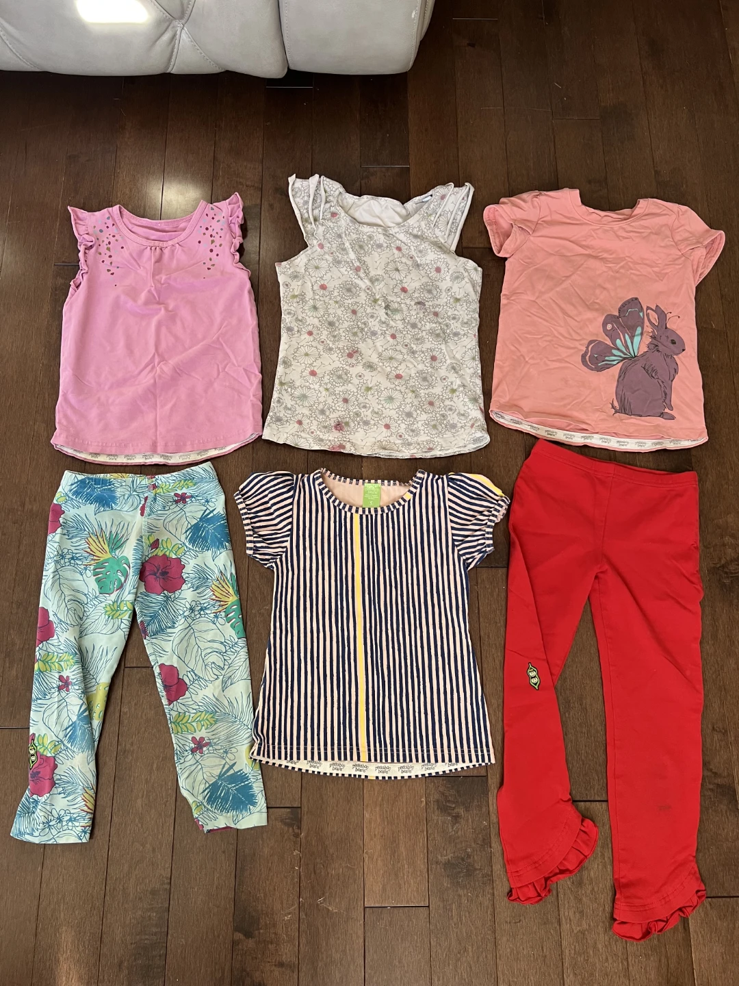 Peekaboo Beans Girls Clothing Lot - Size 5&6