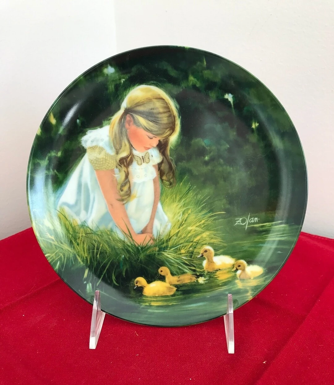 Donald Zolan Golden Moment Collector Plate