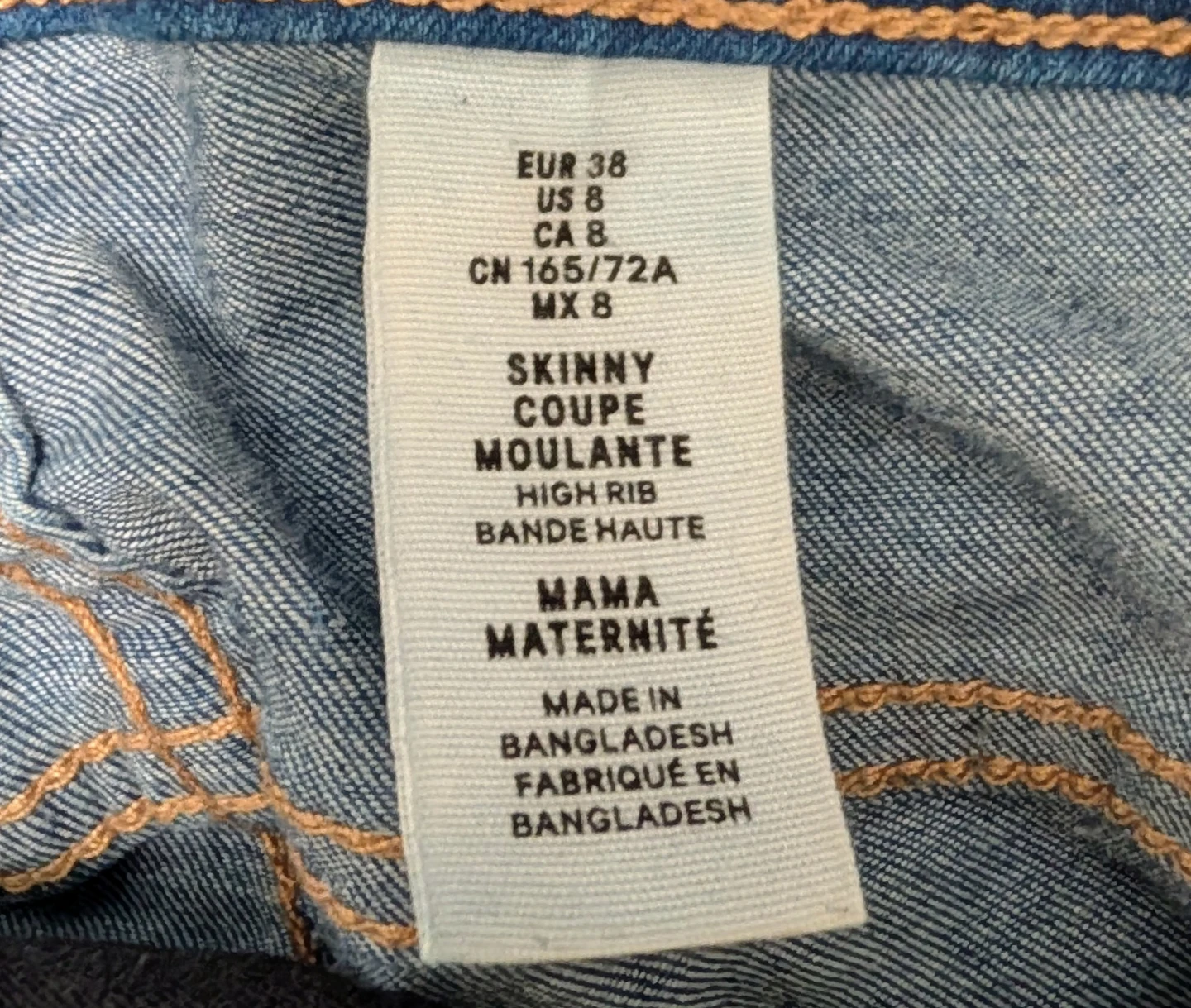 H&M Mama Maternity Skinny Jeans - Women's Size 8 - photo 4