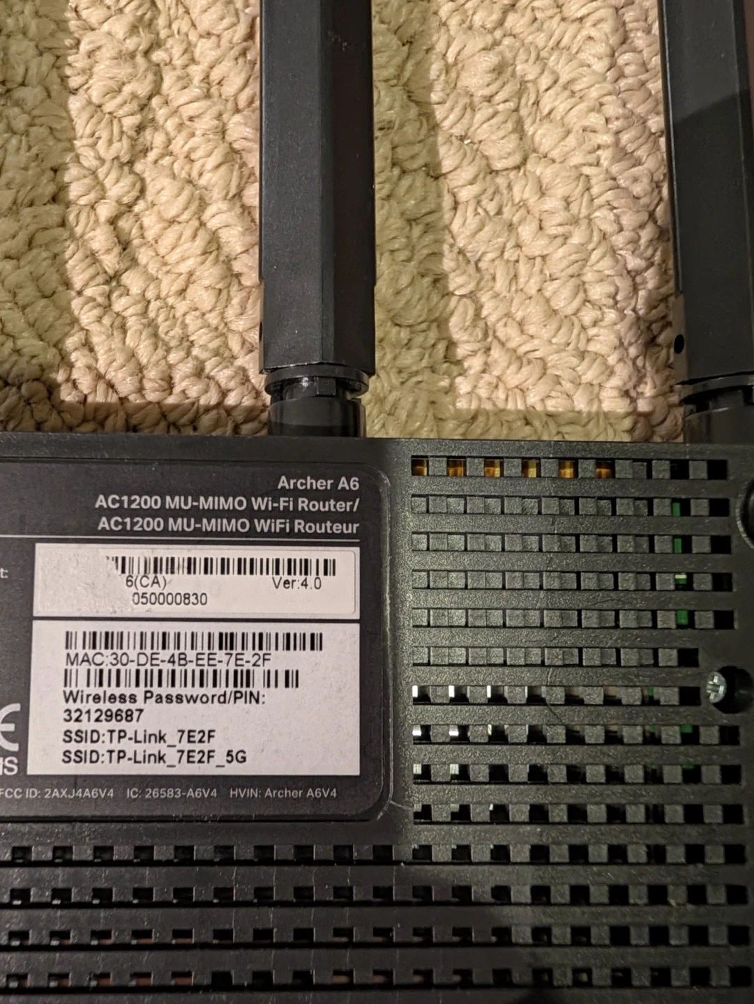 TP-Link Archer A6 AC1200 Wi-Fi Router - photo 4