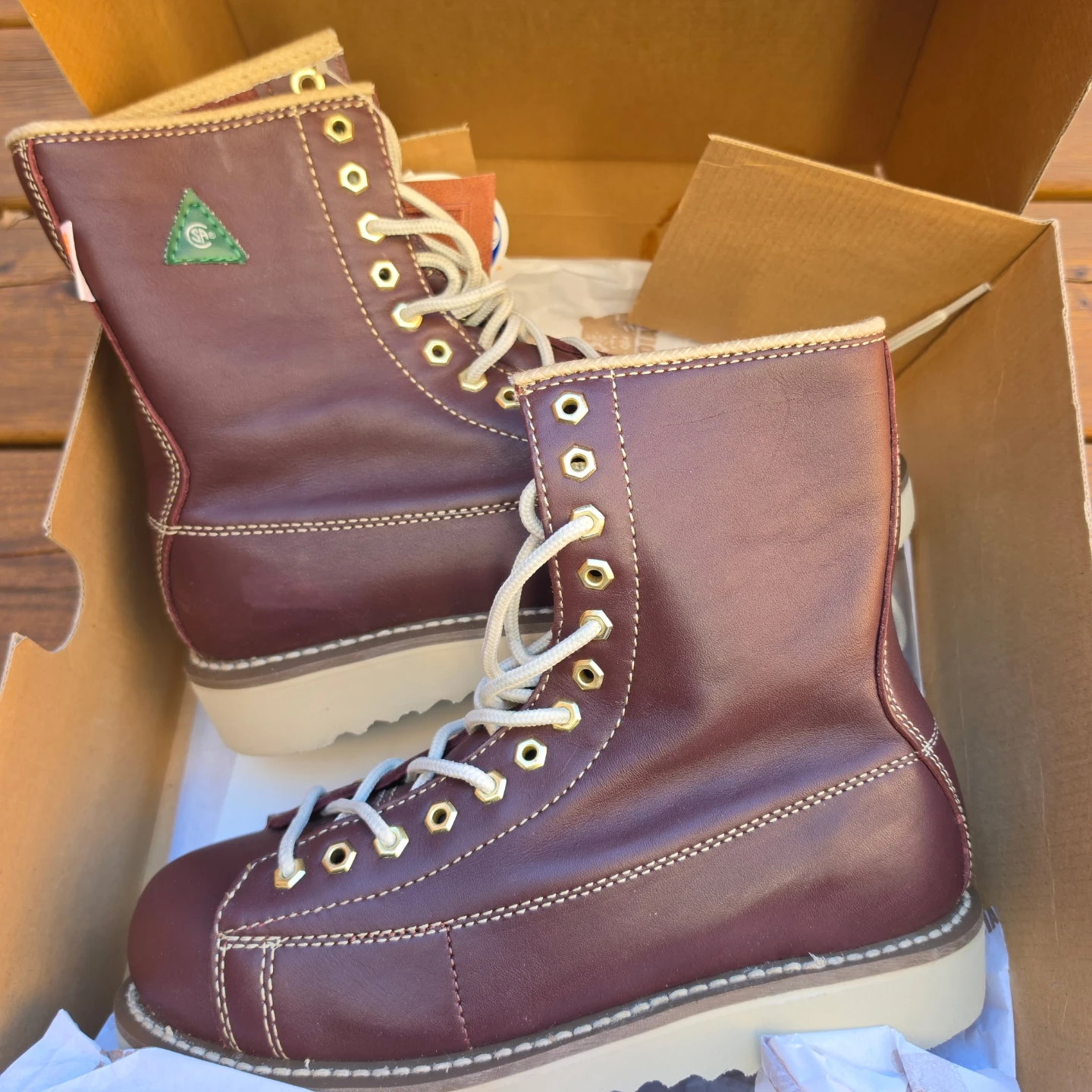 New Vintage Kodiak Steel Toe Work Boots - photo 2