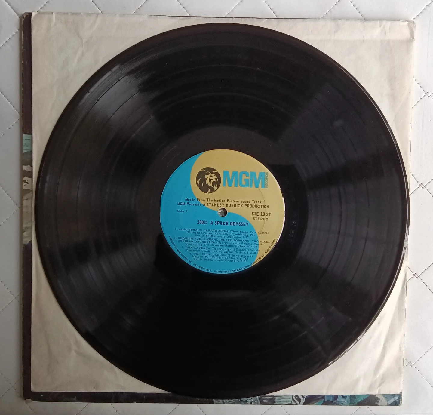 2001: A Space Odyssey Vinyl Soundtrack. - photo 4