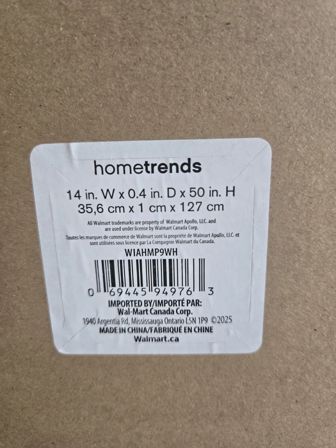 Hometrends White Full Length Mirror - photo 2