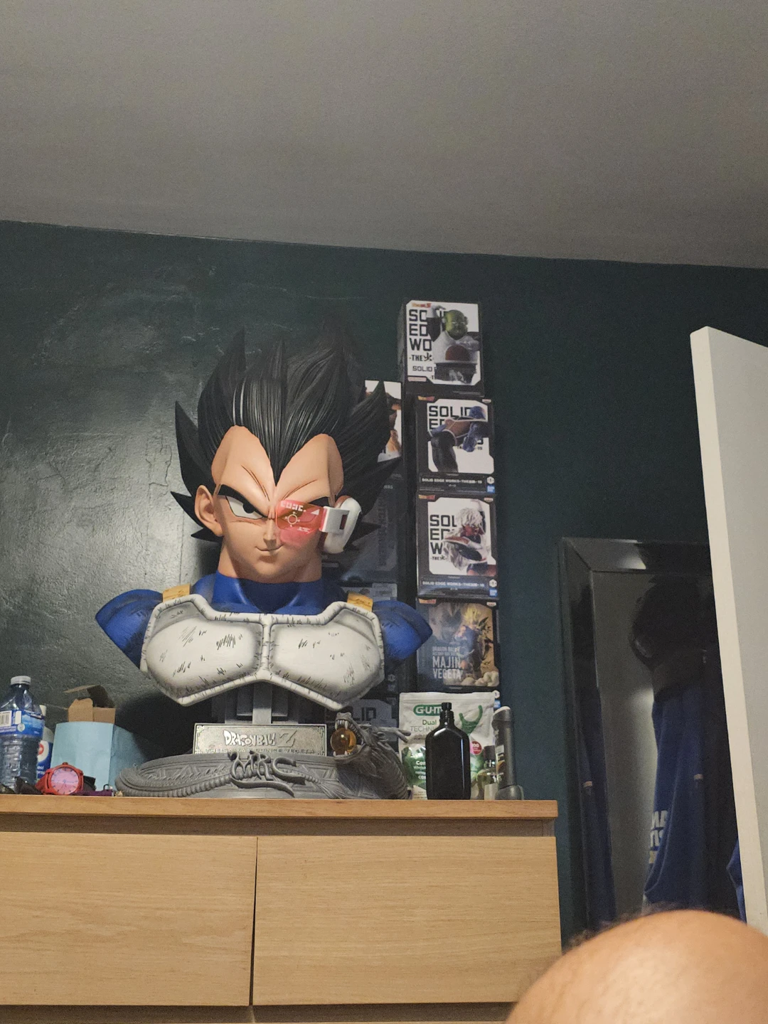 Dragon Ball Z Vegeta Bust with Light-Up Scouter