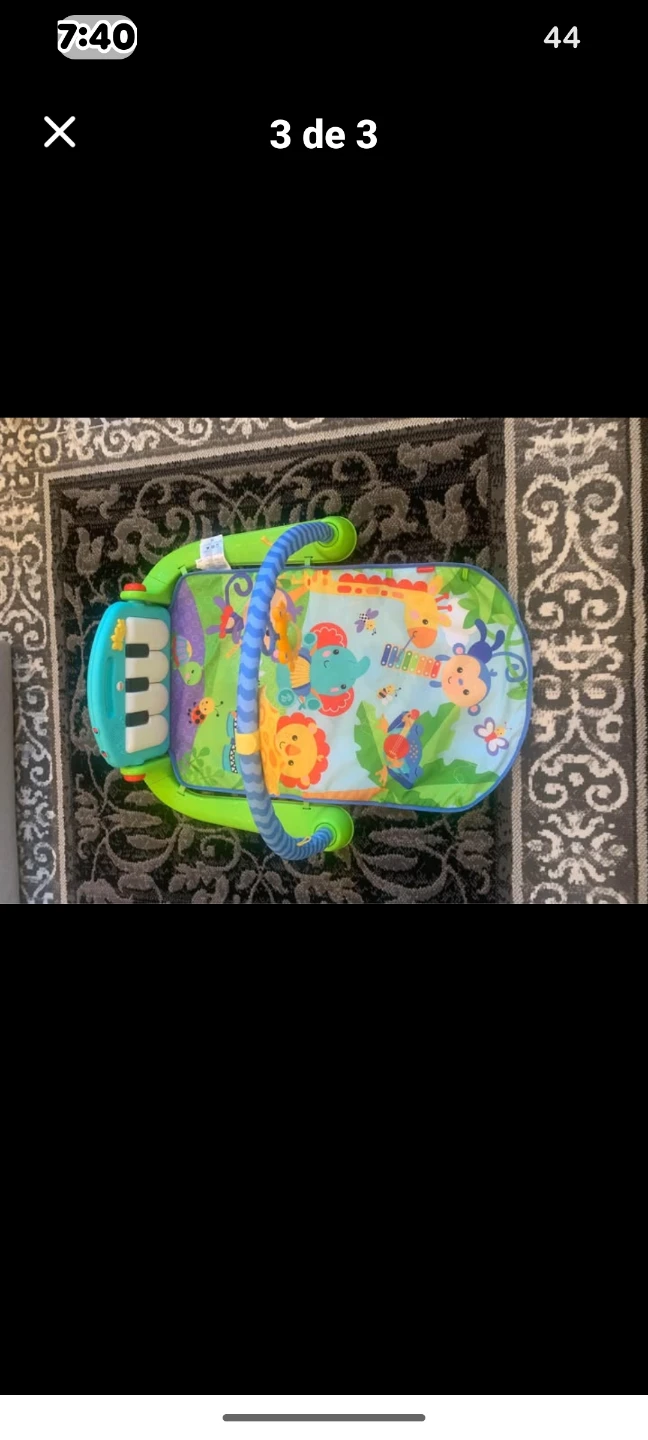 Fisher-Price Kick and Play Piano Gym - photo 3