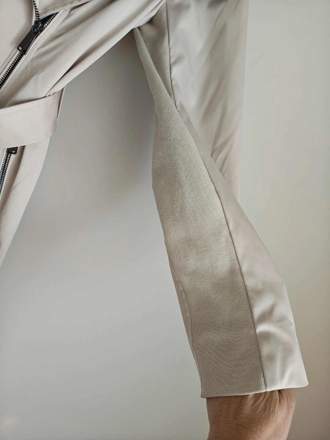 BCBGeneration Cream Moto Trench Coat - photo 4