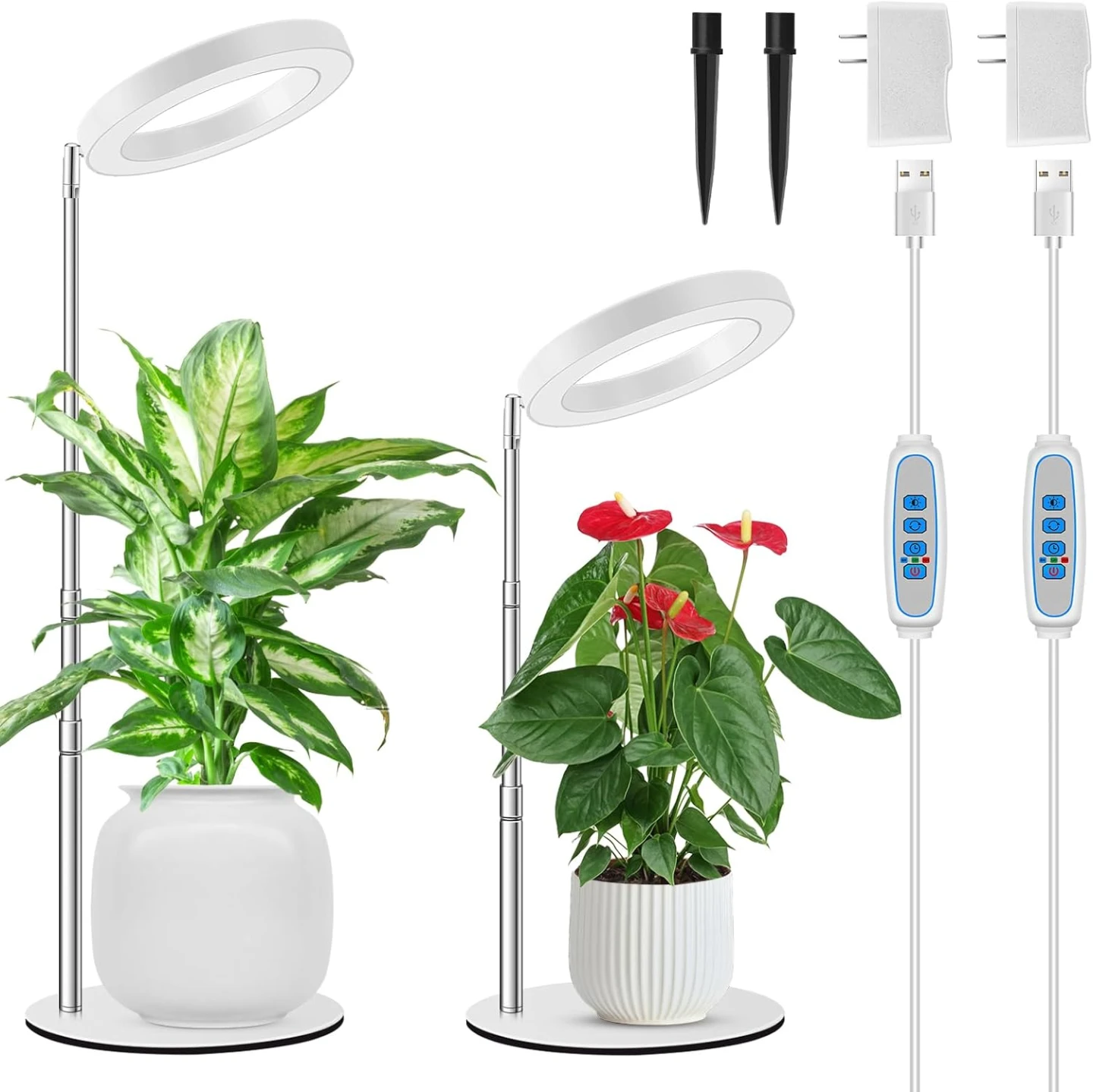 Grow Lights for Indoor Plants 2 Packs