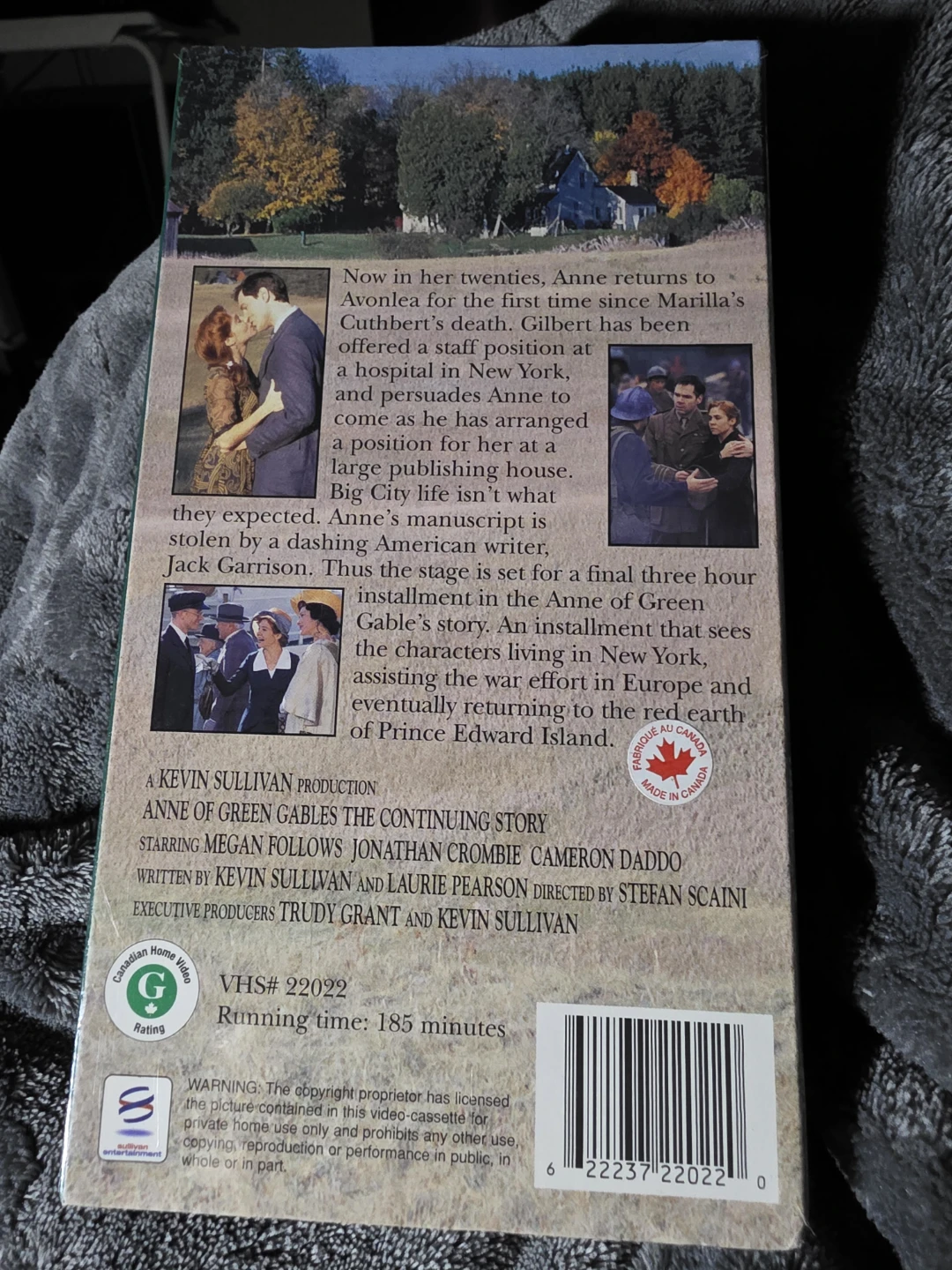 Anne of Green Gables The Continuing Story VHS - photo 4