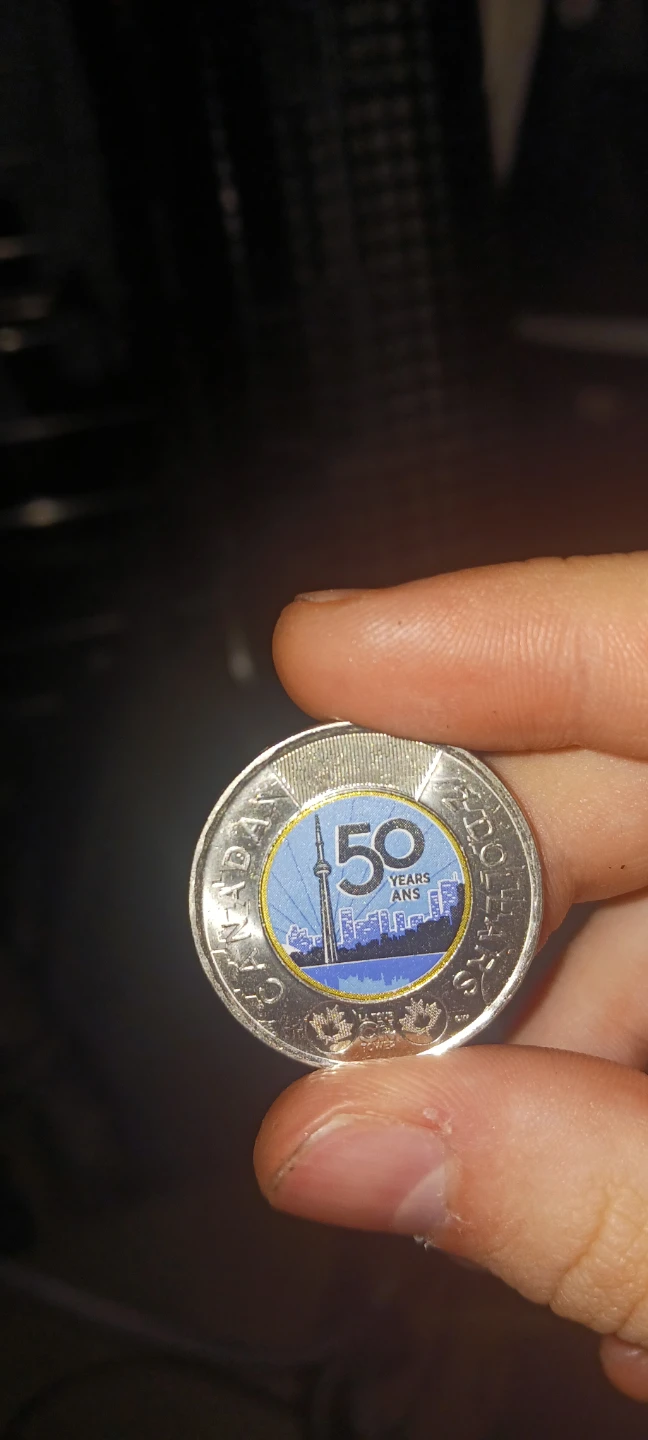 2026 CN Tower 50th Anniversary Commemorative Toonie - photo 4