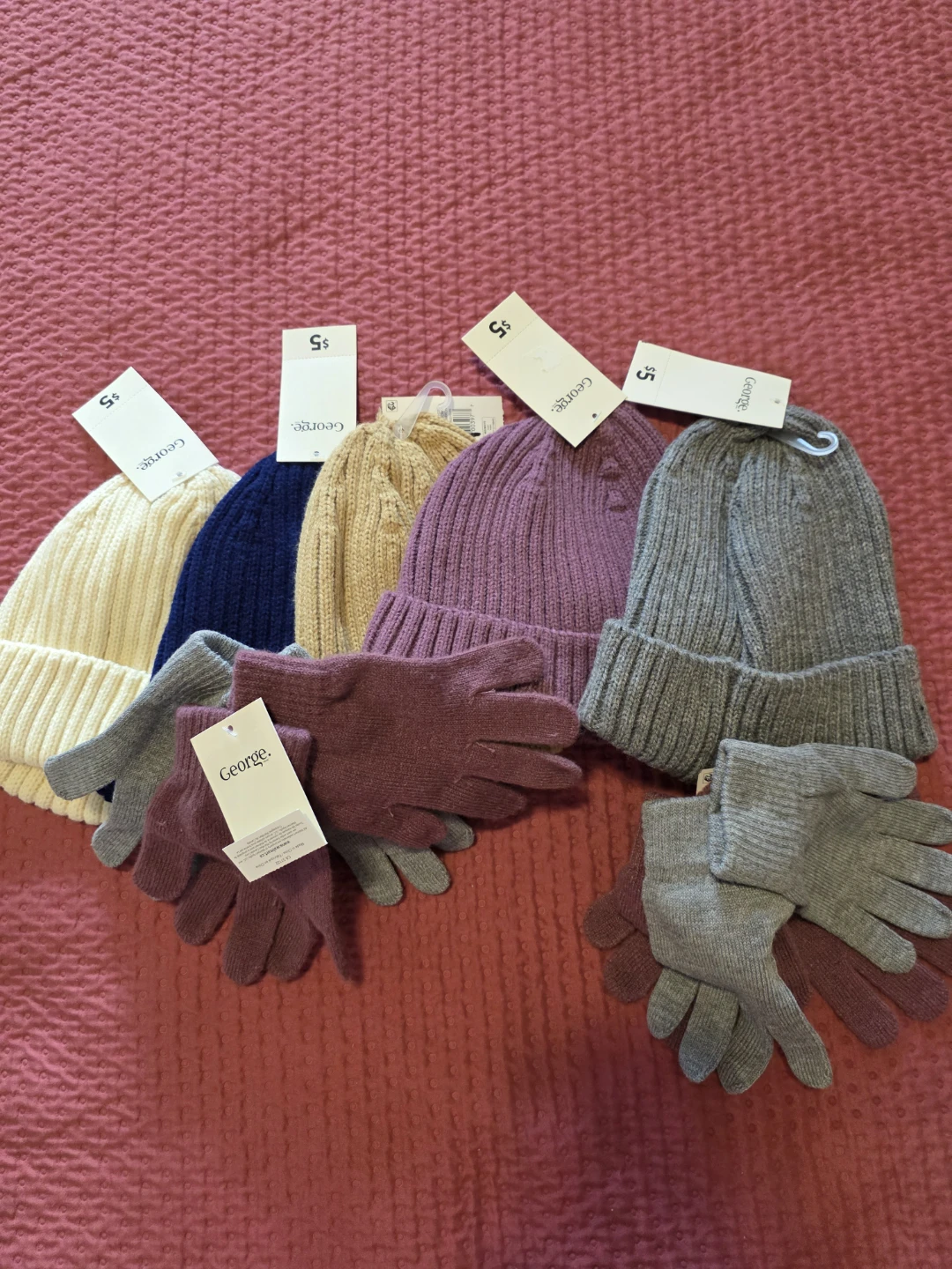 George Winter Hat and Glove Sets