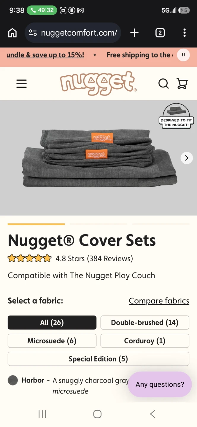 Nugget The Original Play Couch - photo 2