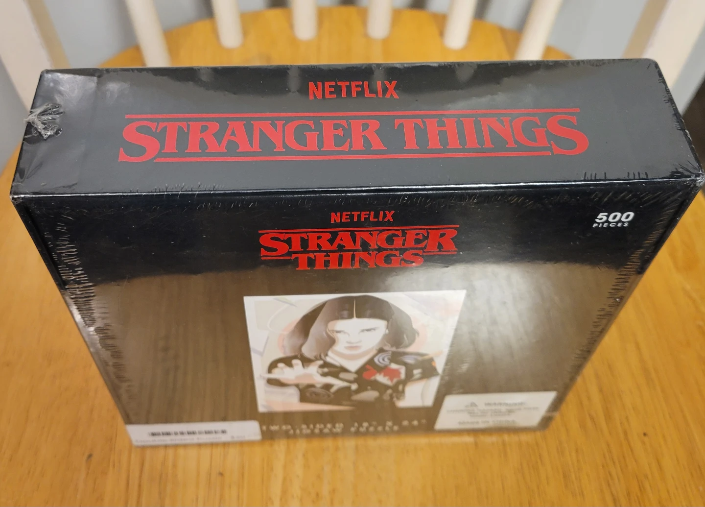 Netflix Stranger Things 18"x24" Jigsaw Puzzle 500pc 2 Sided - photo 3