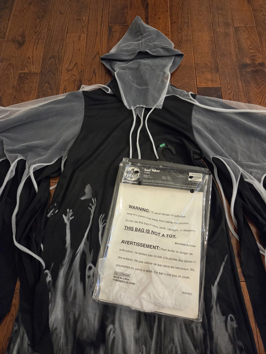 Soul Taker Halloween Costume (Child/Teen 10-12) - photo 2
