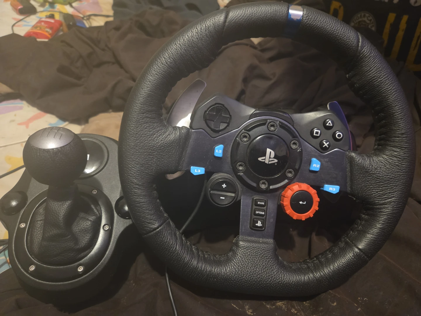 Logitech G29 Driving Force Racing Wheel and Shifter