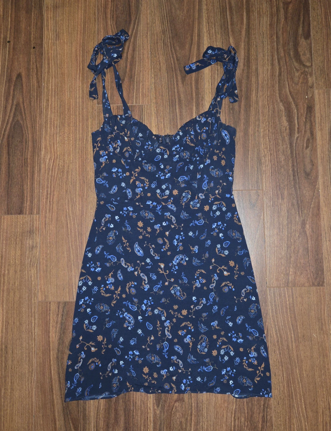 Wilfred Floral Mini Dress - photo 2