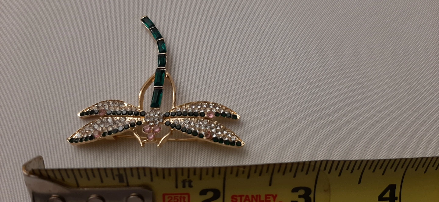 Beautiful dragonfly brooch - photo 4