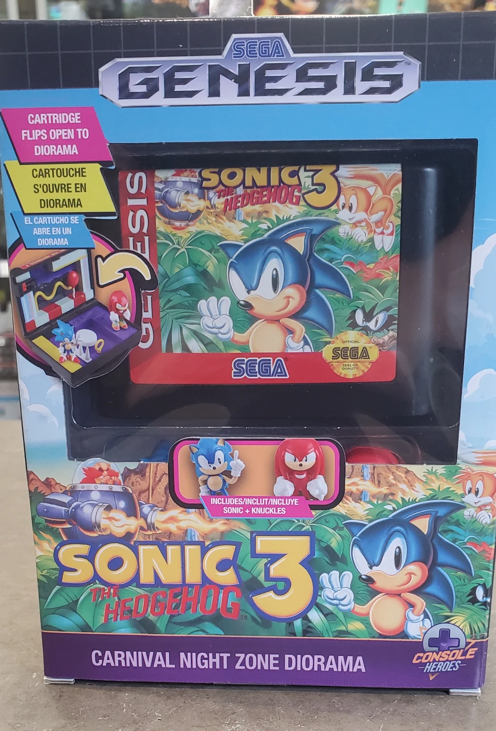 Sega Genesis Sonic 3 Carnival Night Zone Diorama