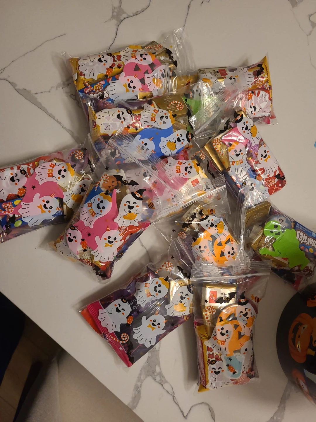 Assorted Halloween Candy Treat Bags