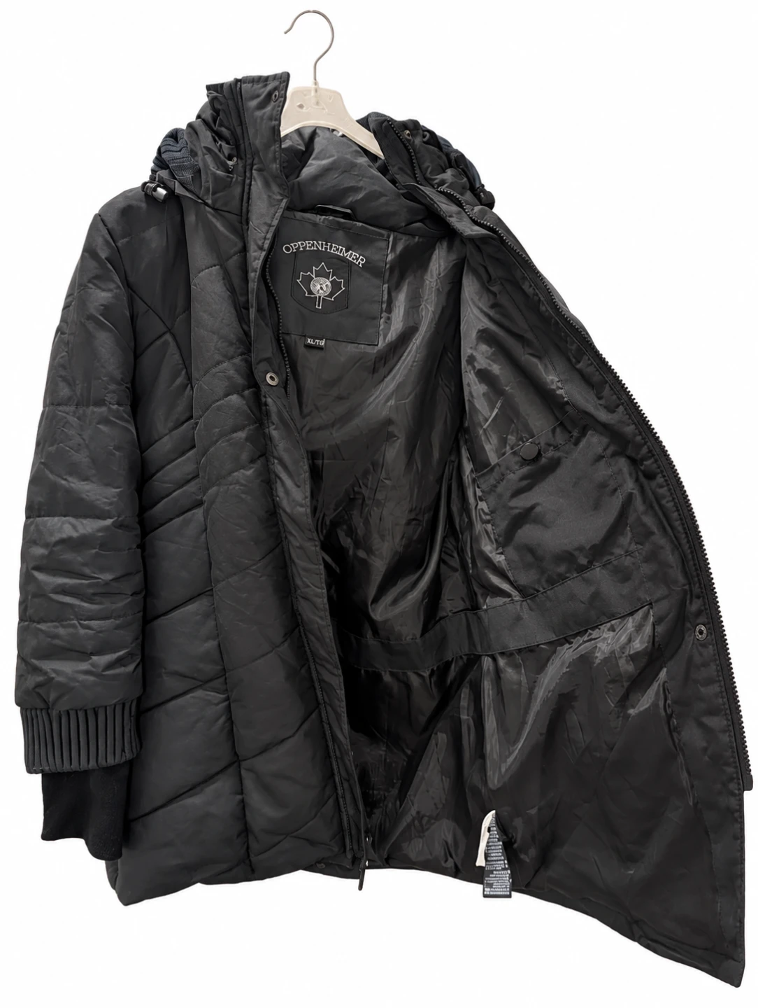 🖤 Oppenheimer Women’s Black Winter Parka – XL - photo 5