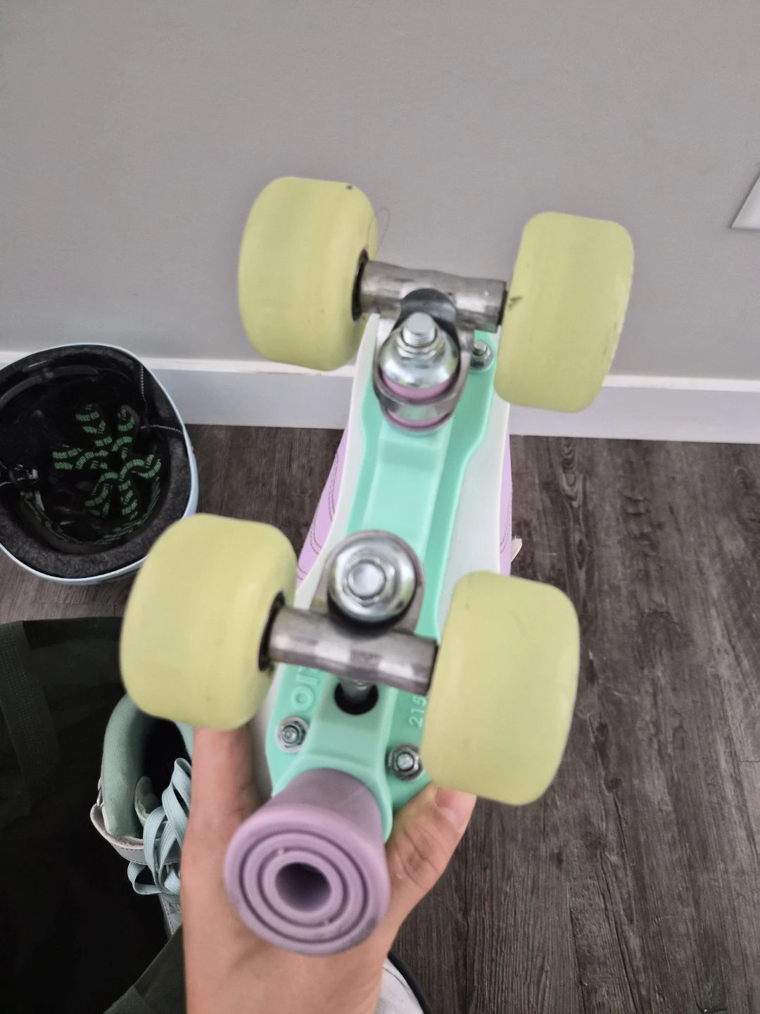 Nutcase helmet and Rio Roller skates - photo 5