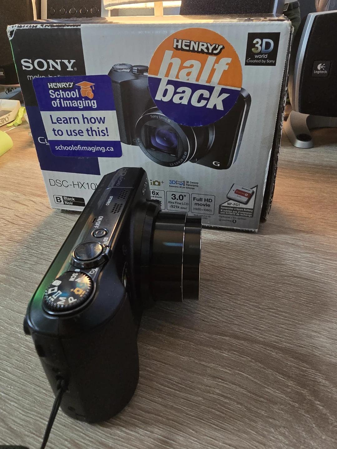 3D GPS Sony Cyber-shot DSC-HX10V Digital Camera - photo 3