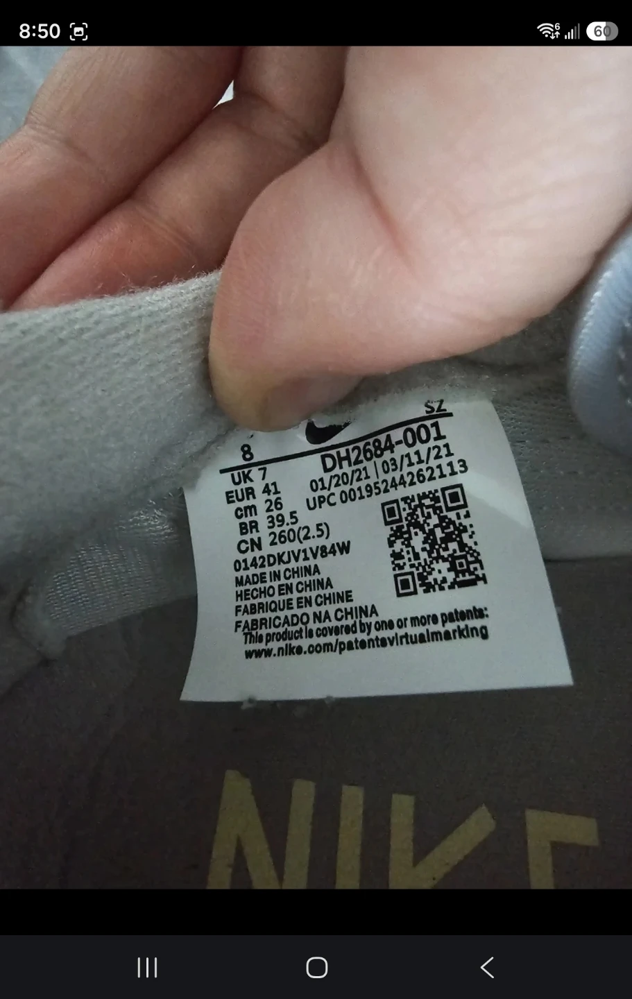 Nike x Fragment x Sacai LDWaffle Grey - photo 5