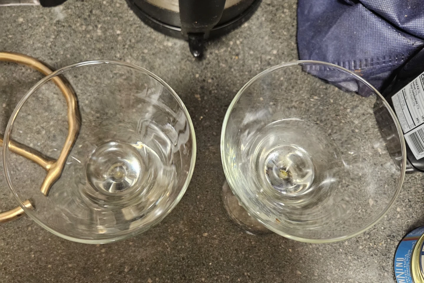 Set of 2 Greenbrier Martini Glasses