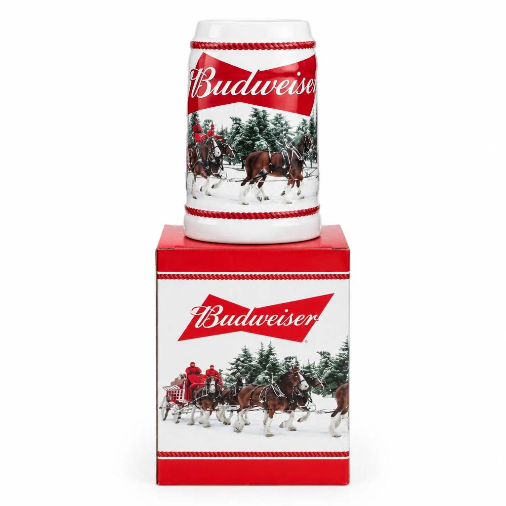 2016 Budweiser Holiday Stein - December Excursions
