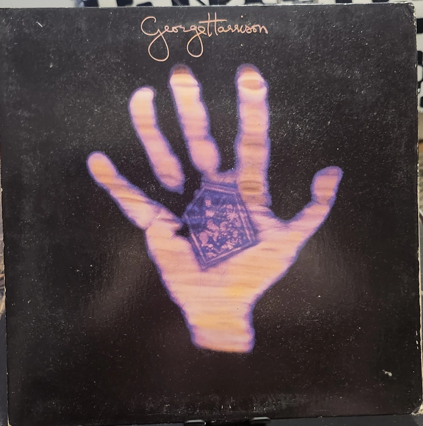 Collection of 7 George Harrison Vinyl Records - photo 4
