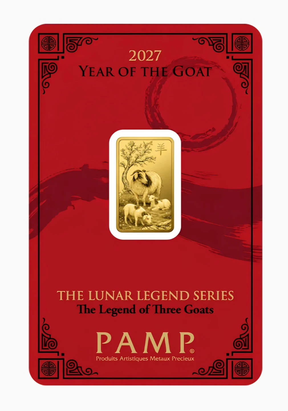 PAMP 5g Year of the Goat Gold Bar