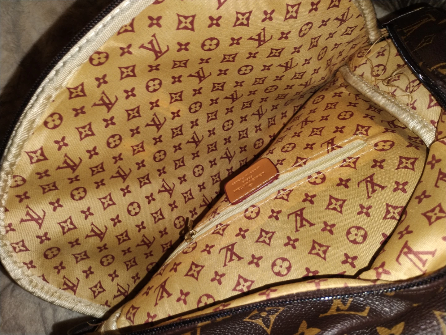 Louis Vuitton Monogram Pattern Backpack - photo 3