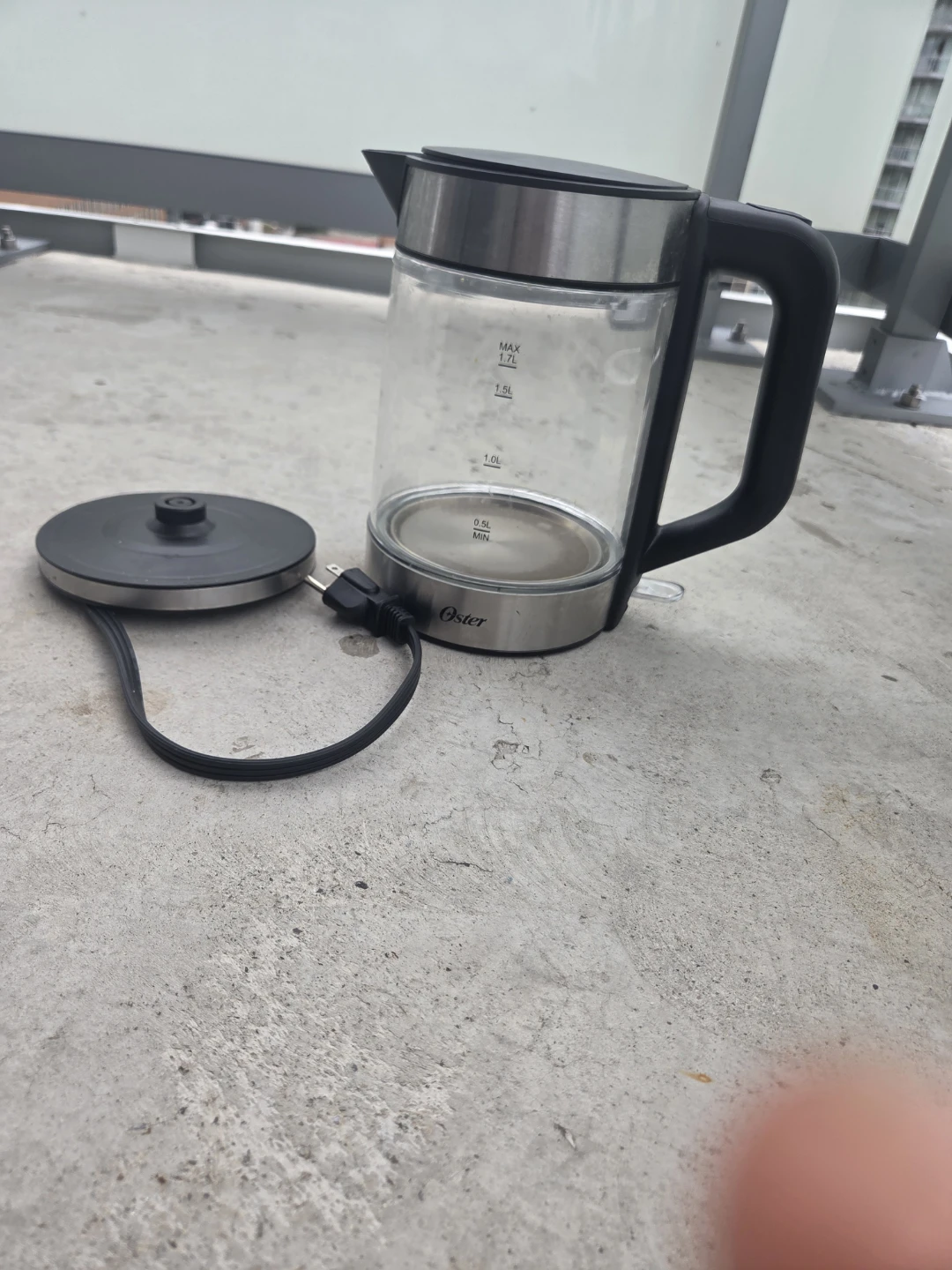 Oster 1.7L Glass Electric Kettle - photo 4