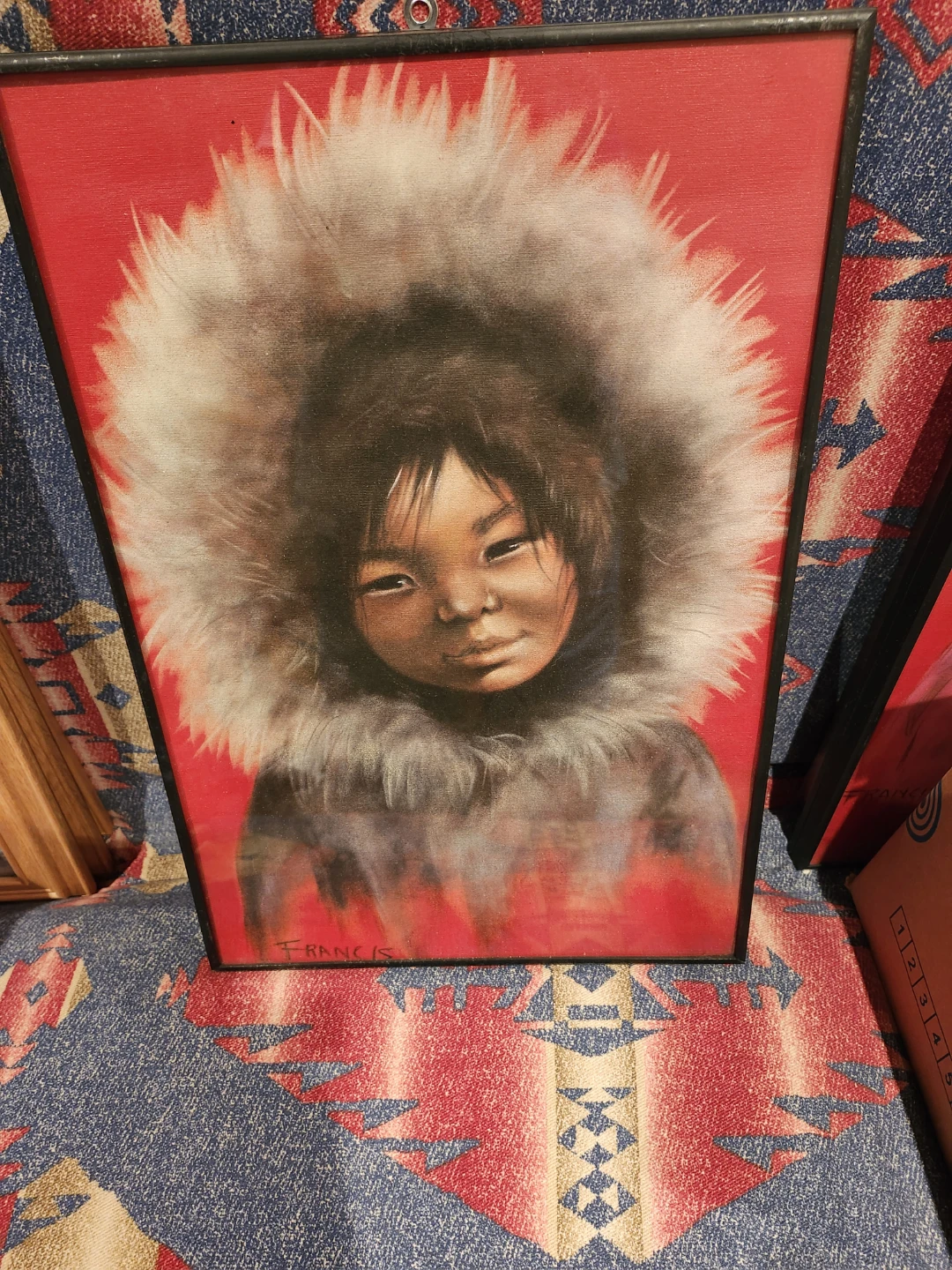 Ekaluk by Dorothy Francis Framed Art Print