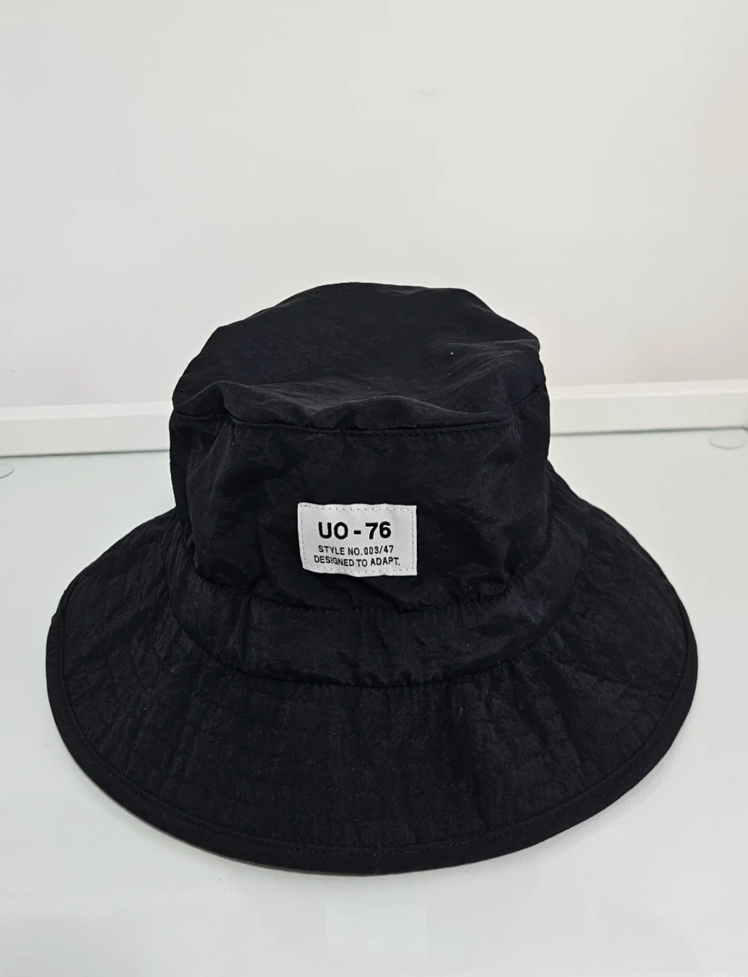 Urban Outfitters UO-76 Black Unisex Bucket Hat