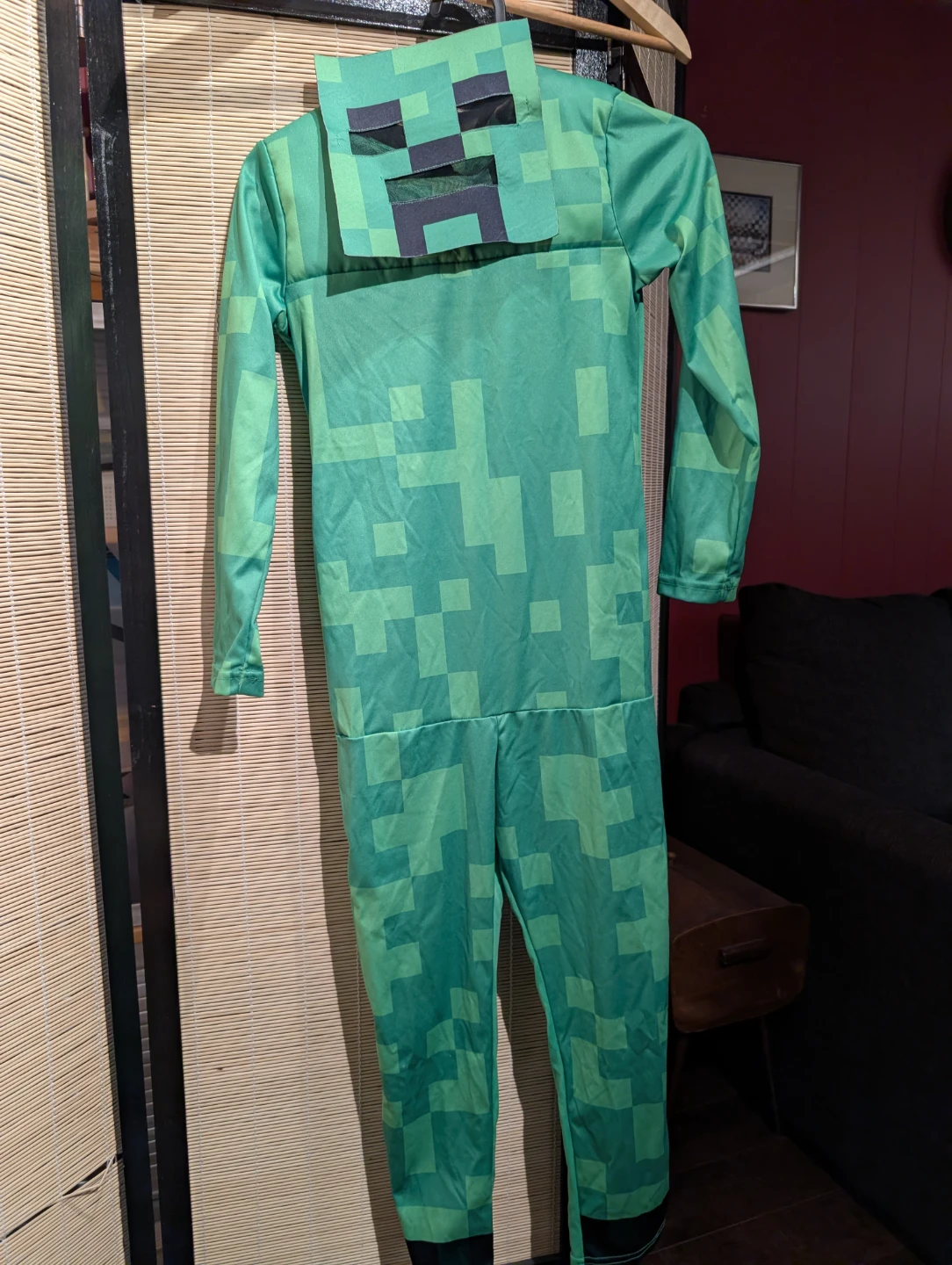 Minecraft Creeper Costume - Size 6-8A