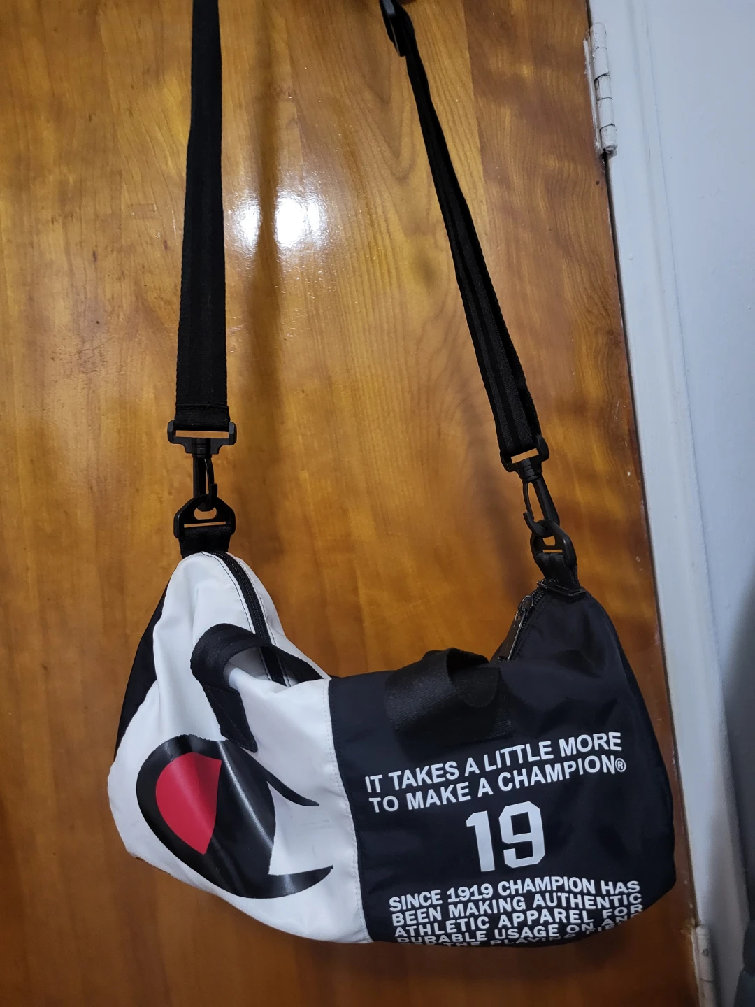 Champion duffel bag