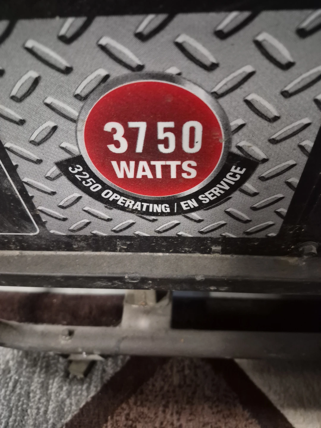 3750 P3 Power Generator.Runs perfect. - photo 2