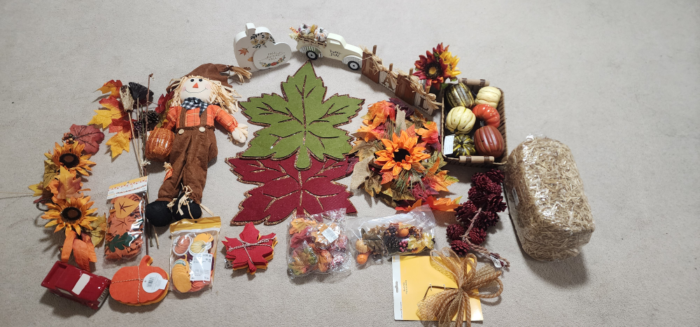 Large Collection of Fall Seasonal Home Decor