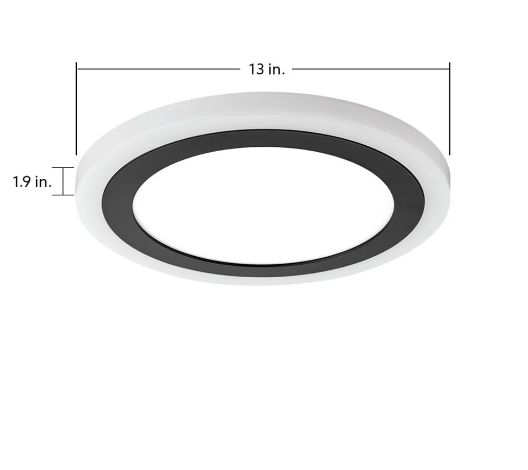 Modern LED Flush Mount Ceiling Light - photo 2
