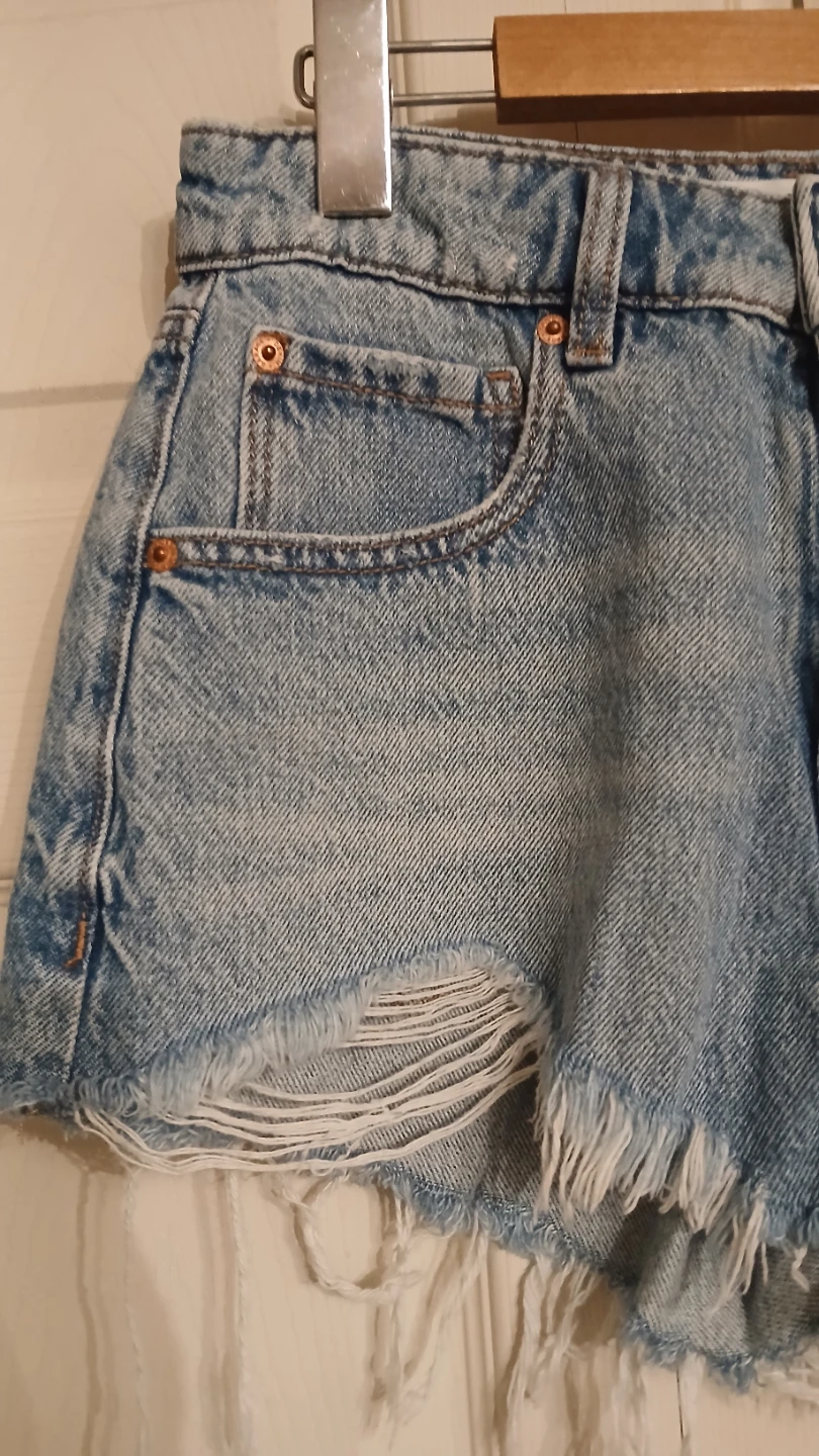 Garage festival cotton jean shorts size 1 / 25 - photo 3